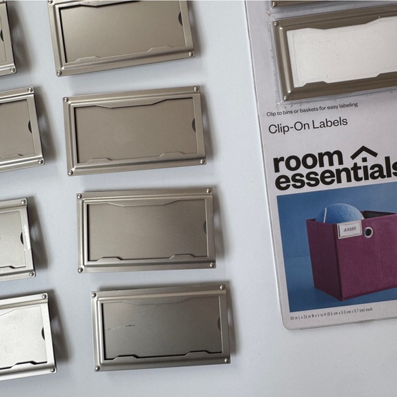 Room Essentials Clip-On Labels - Picture 3 of 3